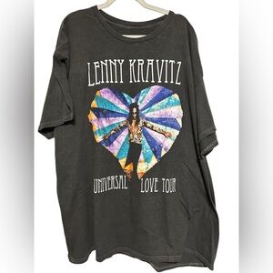 Modern Lenny Kravitz "Universal Love Tour" T-Shirt Size L/XL